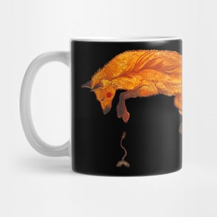 Jumping fox Mug